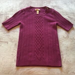 ✨✨ Banana Republic Purple Flower Sweater ✨✨